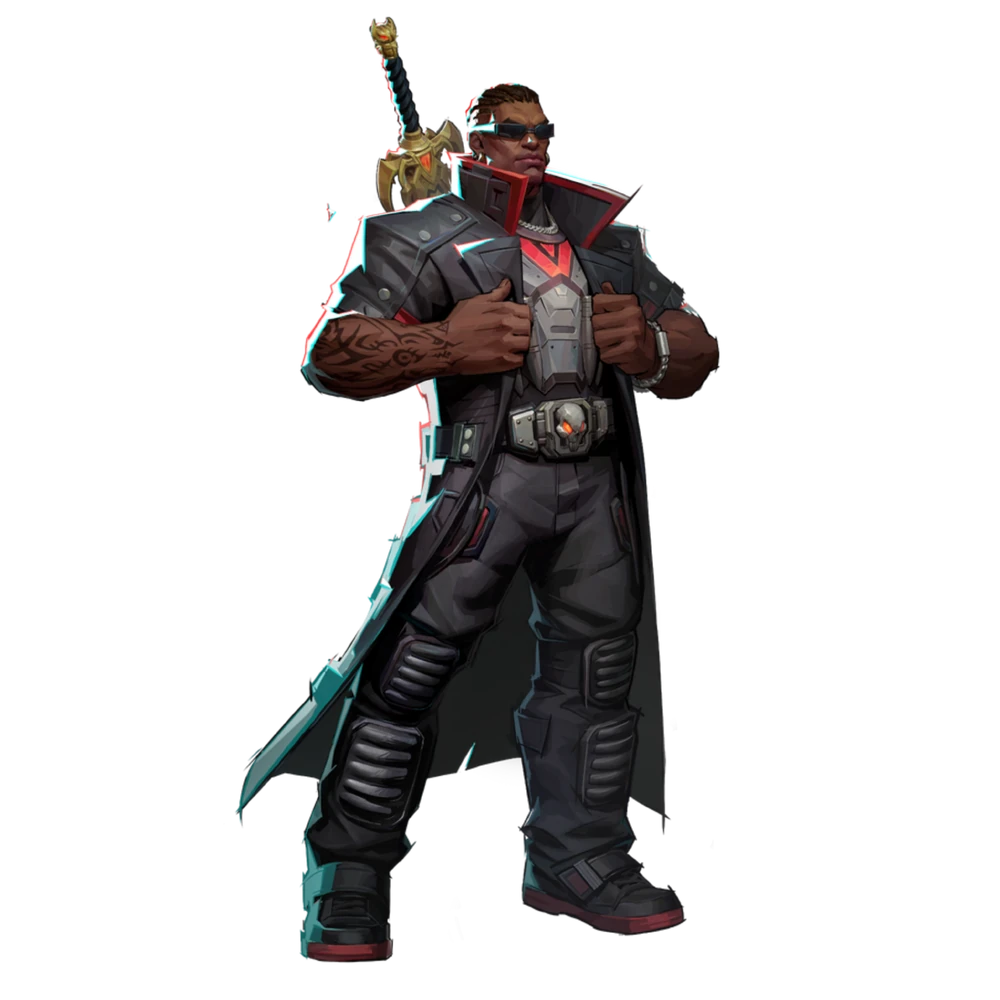 Blade full hero portrait