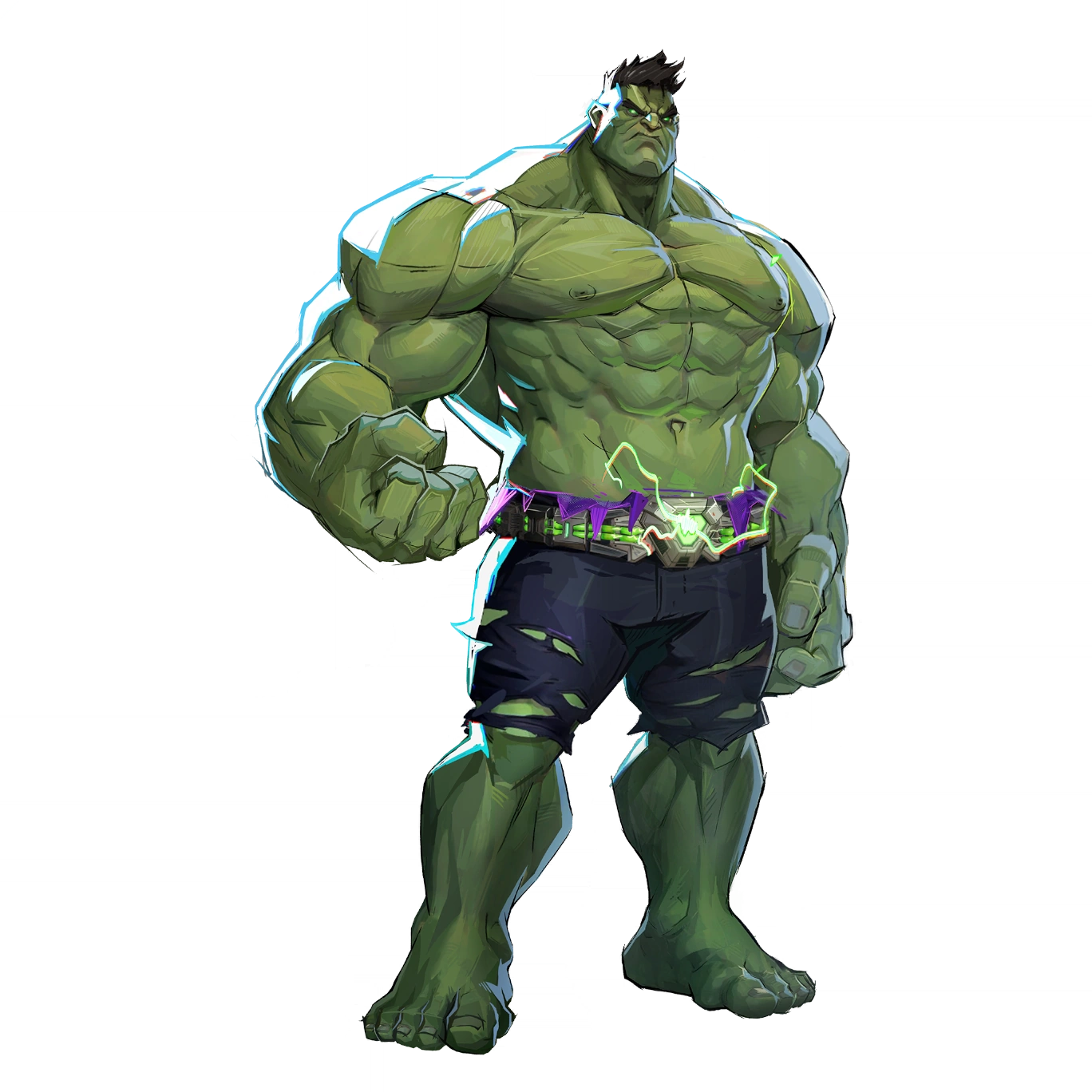 Hulk full hero portrait